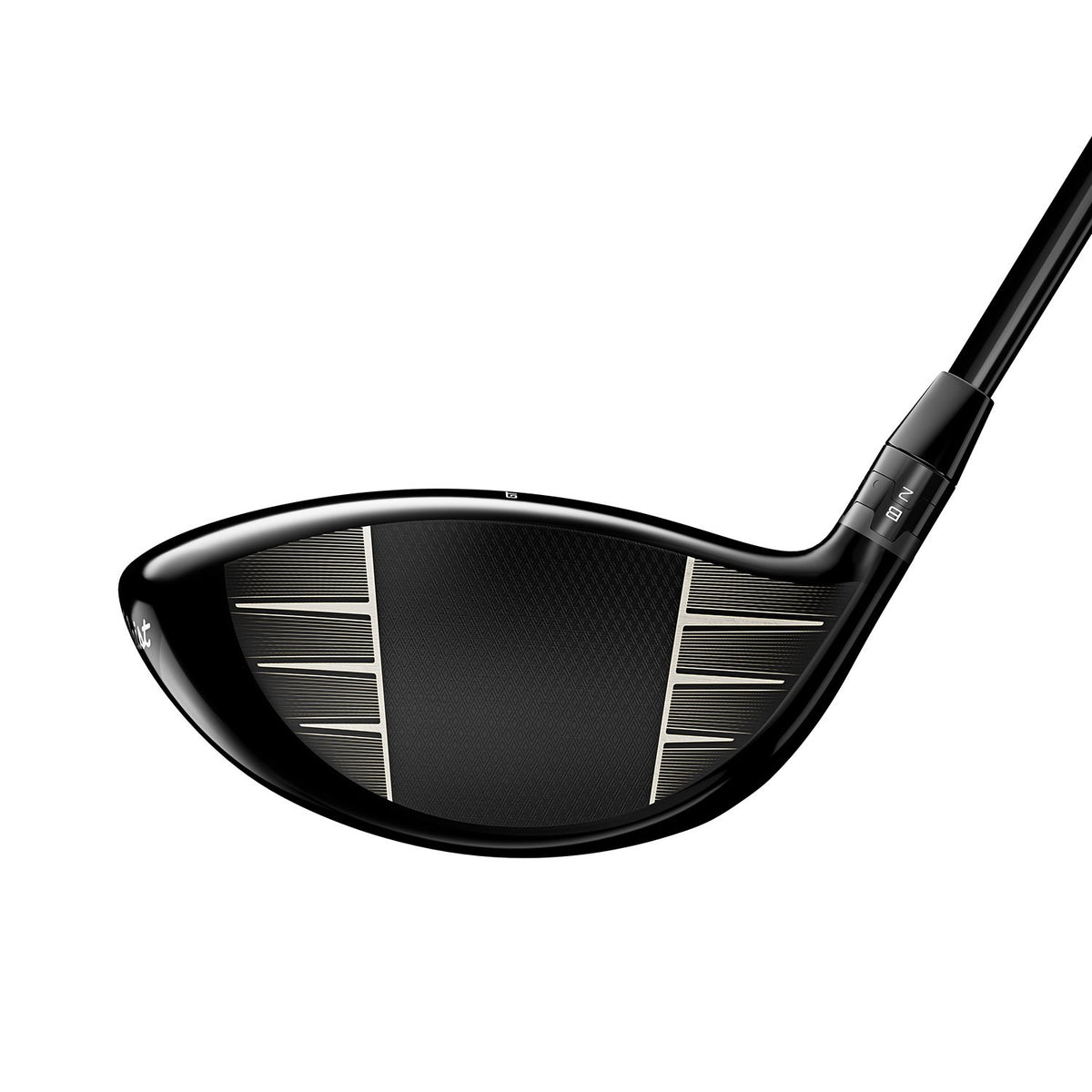 Titleist GT3 driver sedd bakifrån med justerbar CG-skena