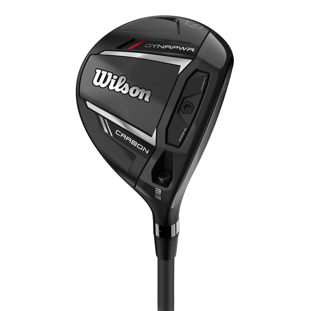 Wilson Dynapower Carbon driver sedd bakifrån med flyttbara vikter