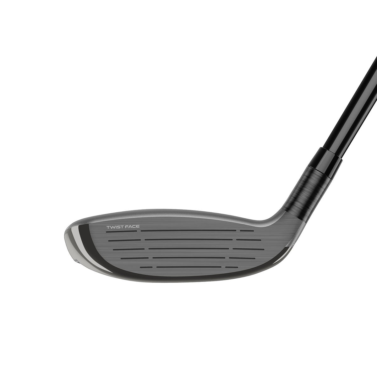 TaylorMade Qi35 Max hybrid sedd uppifrån vid adress