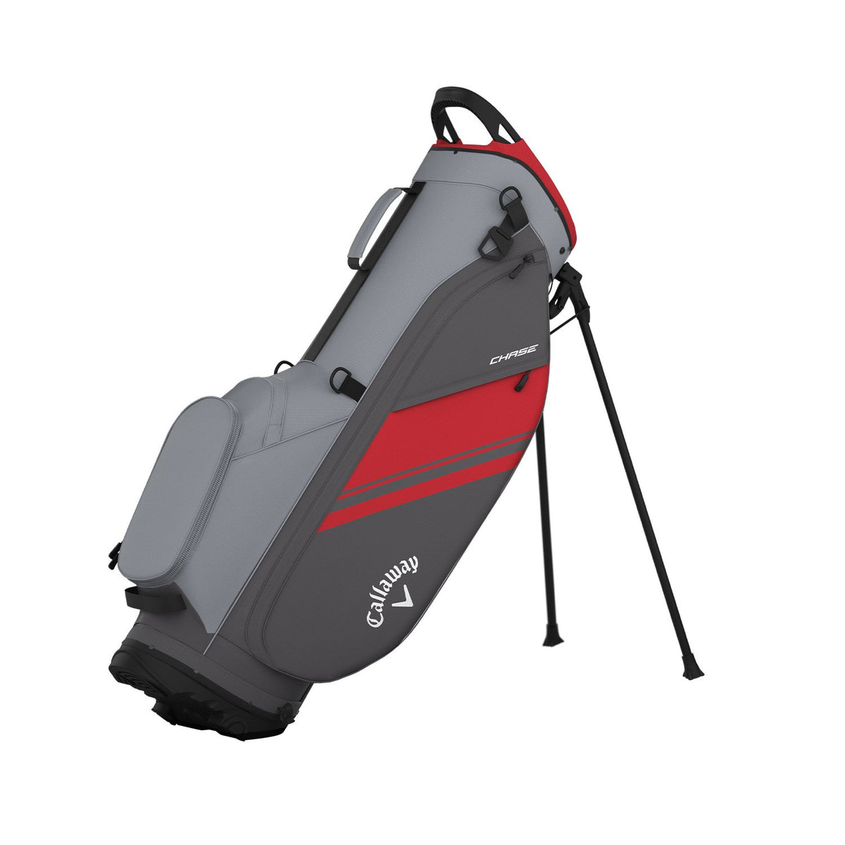 Callaway Chase 4 bärbag i svart, grått och rött