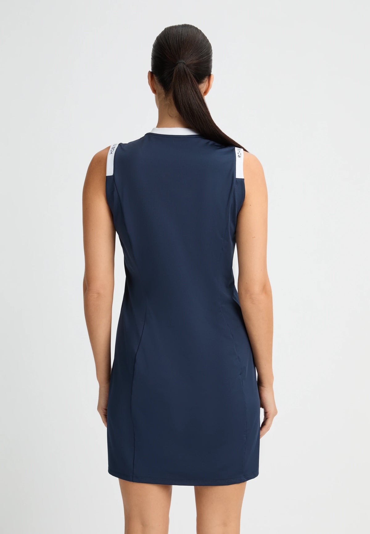 Röhnisch Abby Sleeveless Dress Dam Navy/White
