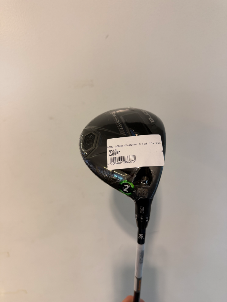 Cobra DS ADAPT X FW3 fairway wood 15 grader, högerfattning, demoklubba
