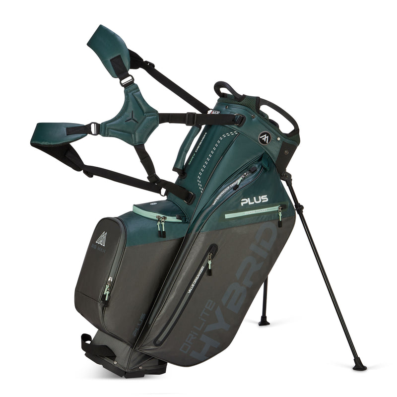 BIG MAX Dri Lite Hybrid Plus hybridbag i forrest grön och mörkgrå, sedd från sidan