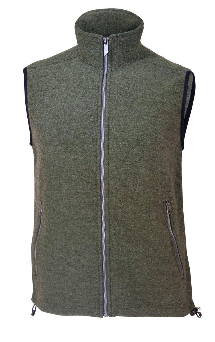 Ivanhoe Kurre vest herr ullväst med TENCEL, bakifrån