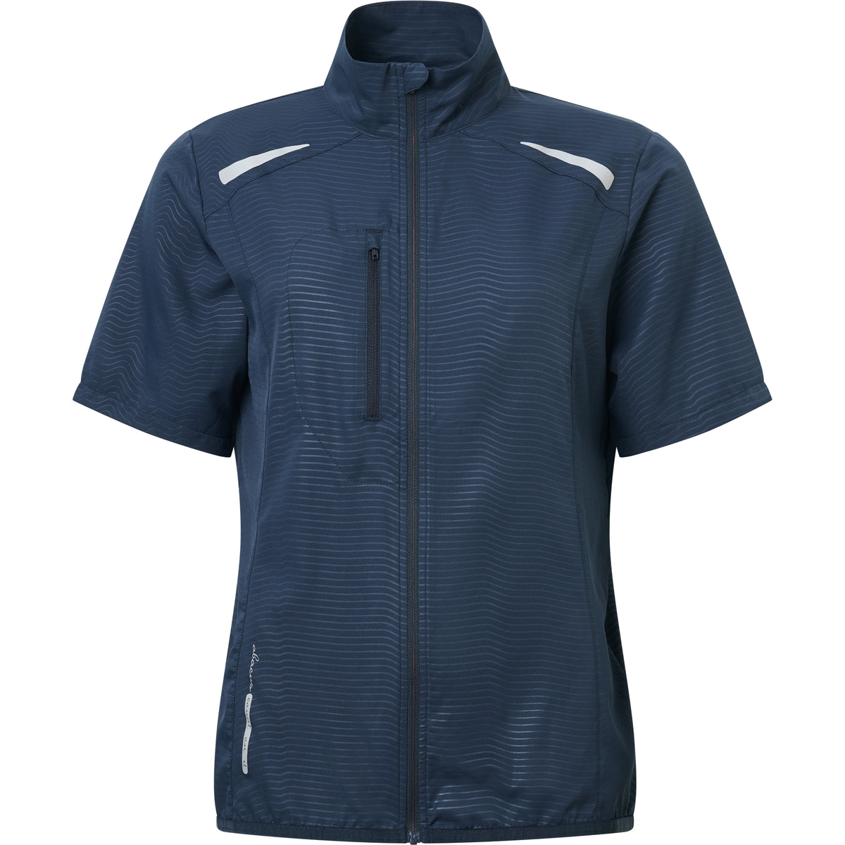 Abacus Lanark Stretch Windshirt Dam White/Navy – vindjacka – bild 3