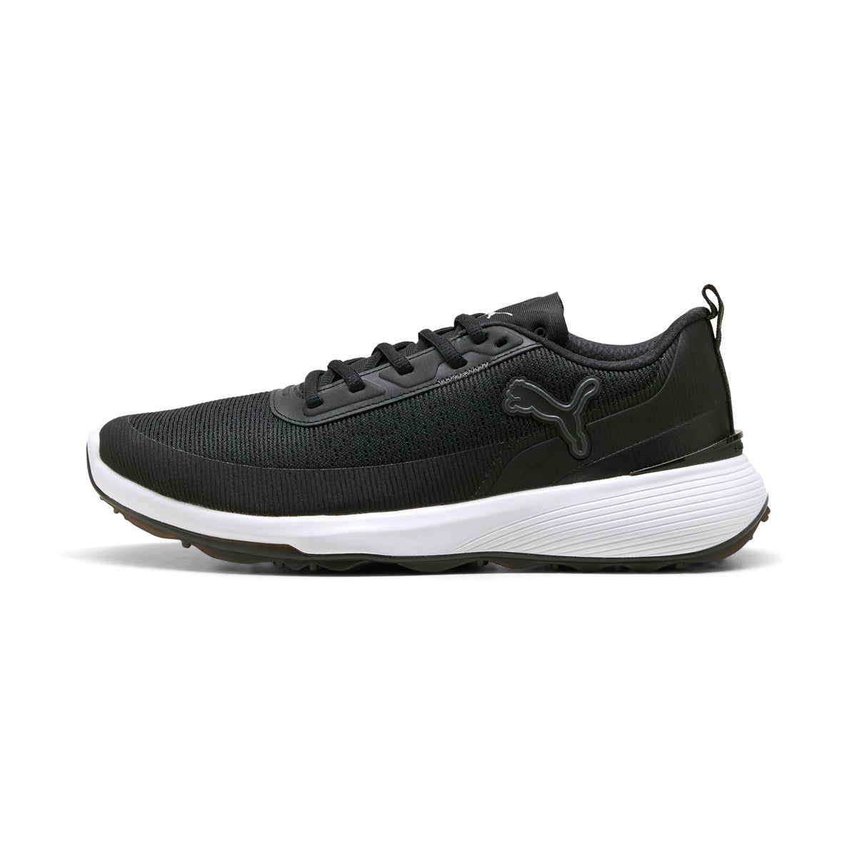 Puma Gruve Sport golfsko herr i Puma Black/Dark Coal, sidovy