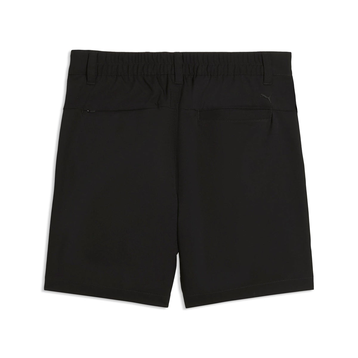 Puma Junior Golfshorts pojke i Puma Black, bakifrån