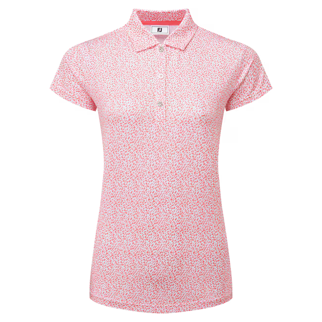 FootJoy Animal Print Cap Sleeve Lisle