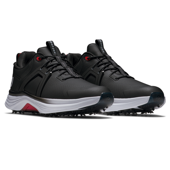FootJoy Hyperflex golfsko herr, snedvy av stickad ovandel och snörning