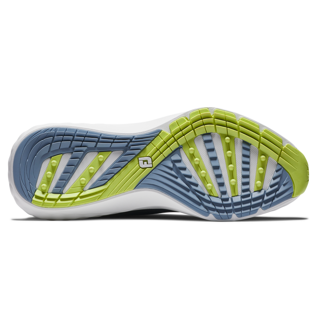 FootJoy FJ Quantum golfsko, vy av spikeless gummisula med geometriska greppzoner