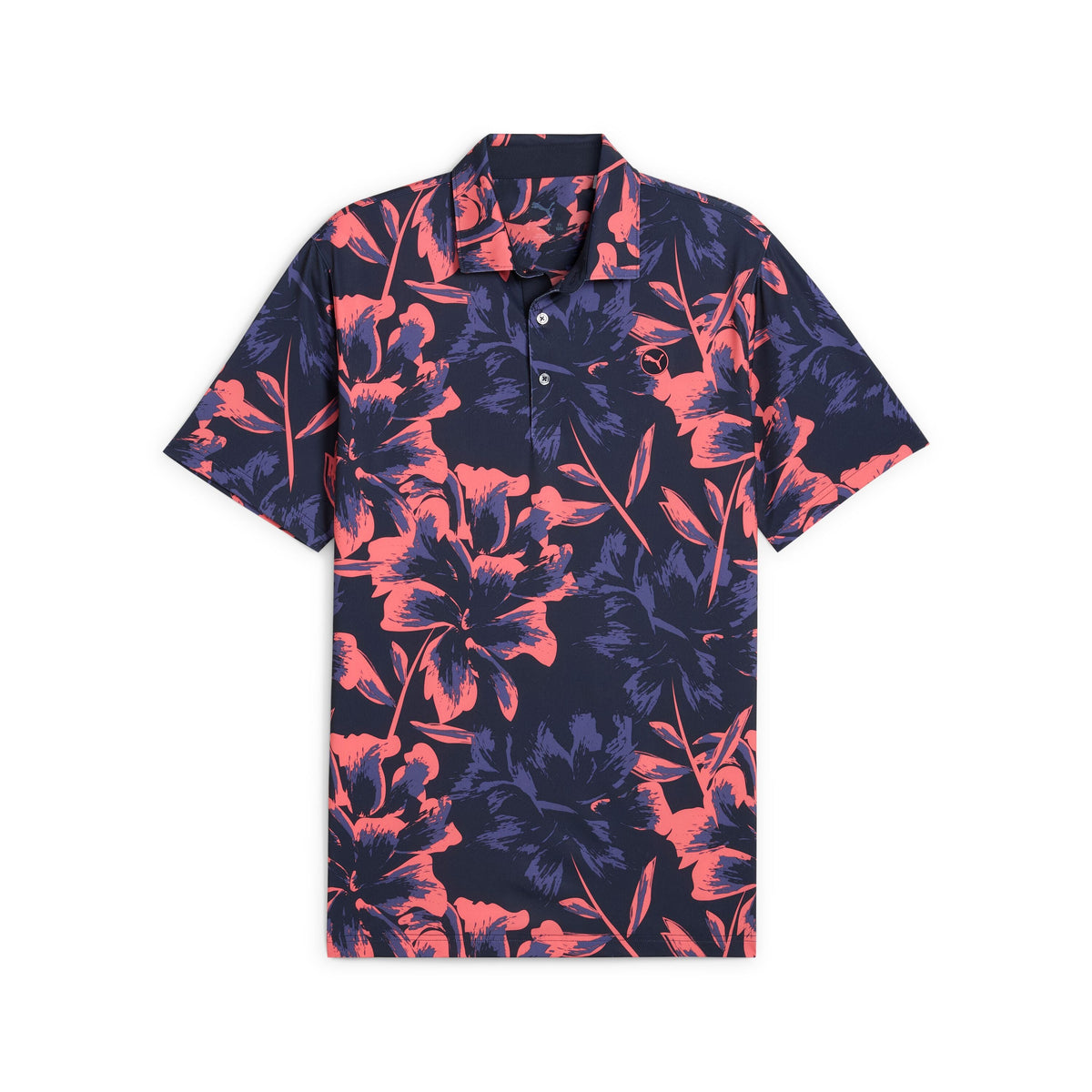 Puma MATTR Broken Flower Golfpiké Herr Blue