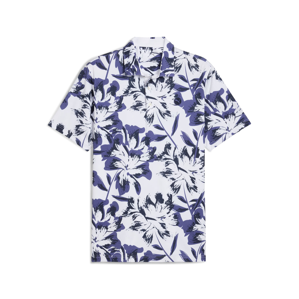 Puma MATTR Broken Flower Golfpiké Herr Blue