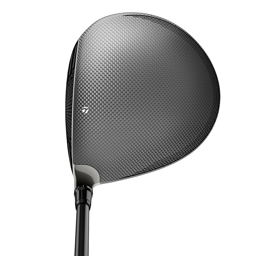TaylorMade Qi35 driver med Infinity Carbon Crown, vy uppifrån
