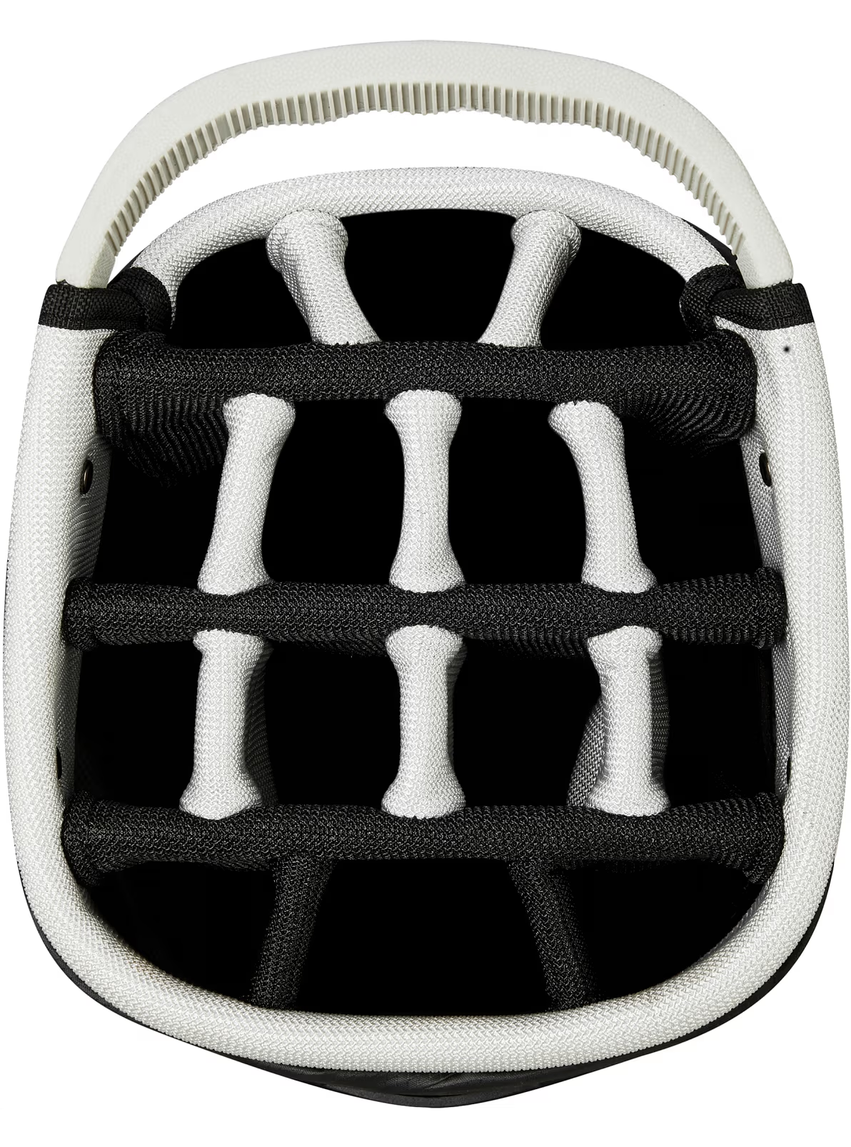 BIG MAX Dri Lite Hybrid Tour 2 golfbag, vy av stativ och axelrem