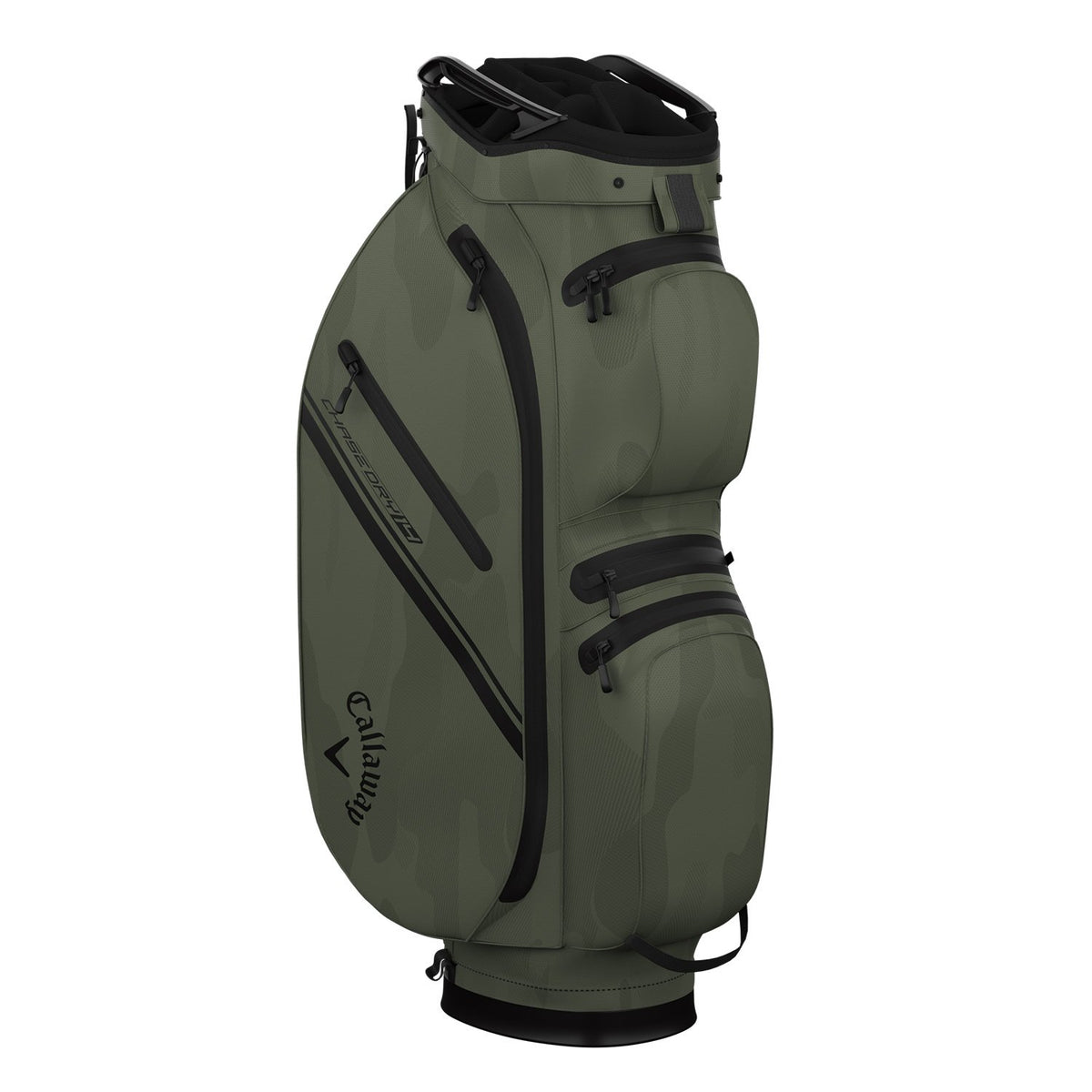 Callaway Chase 14 vagnbag, vy av 14-fack toppsektion