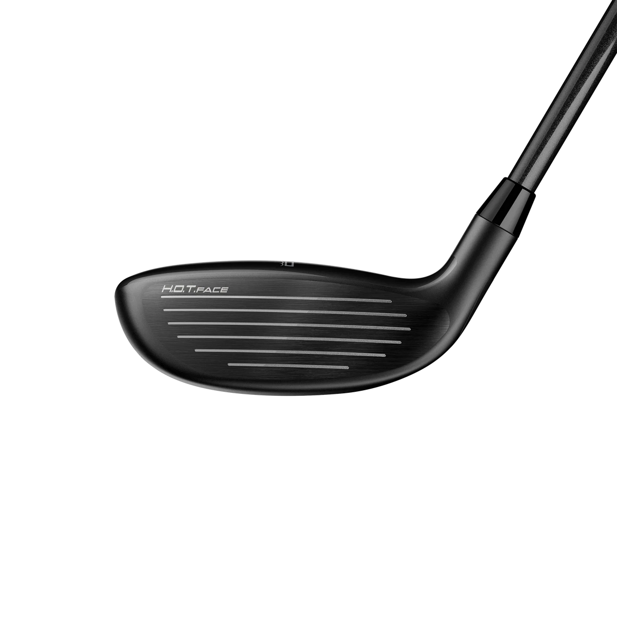 Cobra Darkspeed Dam hybrid, träffytan sedd framifrån