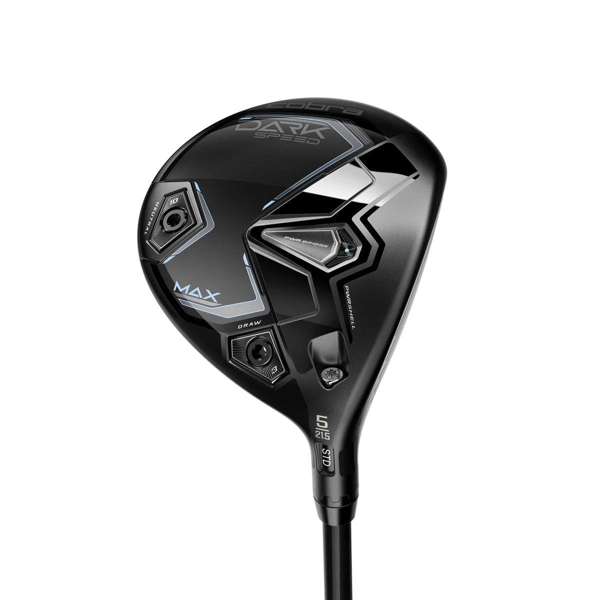 Cobra Darkspeed MAX Dam fairwaywood, klubbhuvudet sett snett framifrån