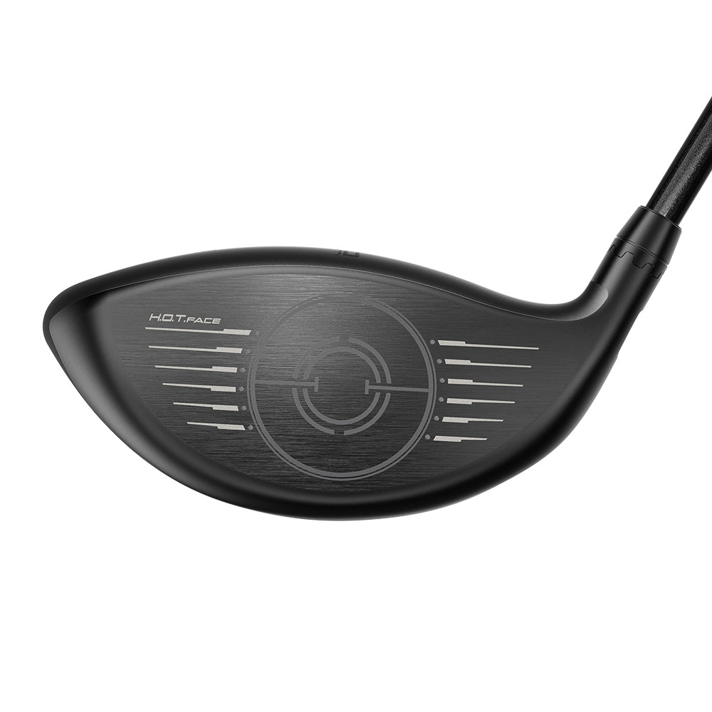 Cobra Darkspeed MAX driver, närbild på PWRSHELL HOT FACE-träffytan
