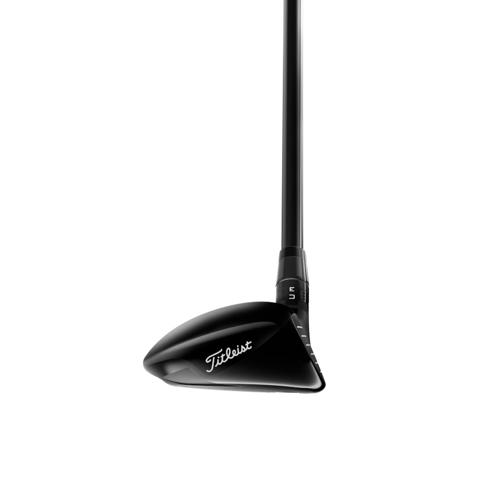 Titleist GT1 hybrid sedd uppifrån vid adress