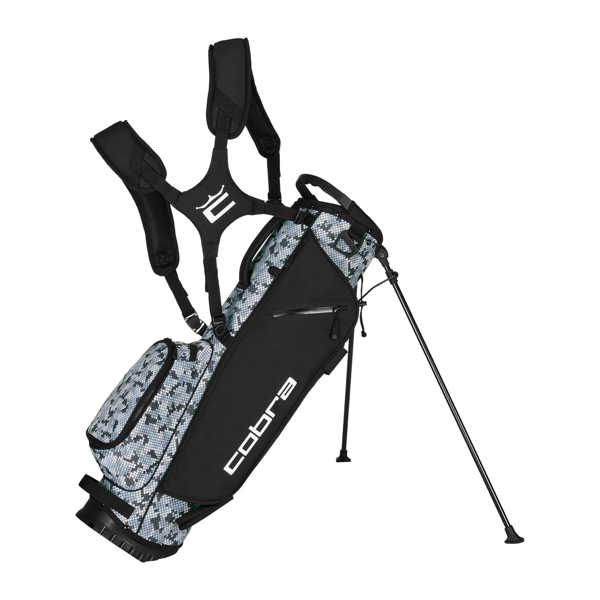 Cobra Ultralight Carry Bag bärbag, närbild på fickor