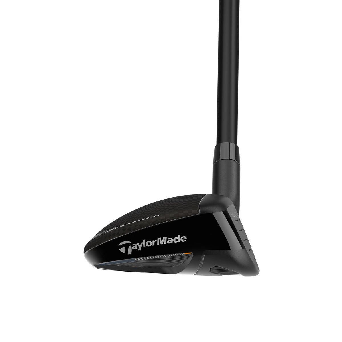 TaylorMade Qi4D Max Rescue hybrid, sulan sedd underifrån