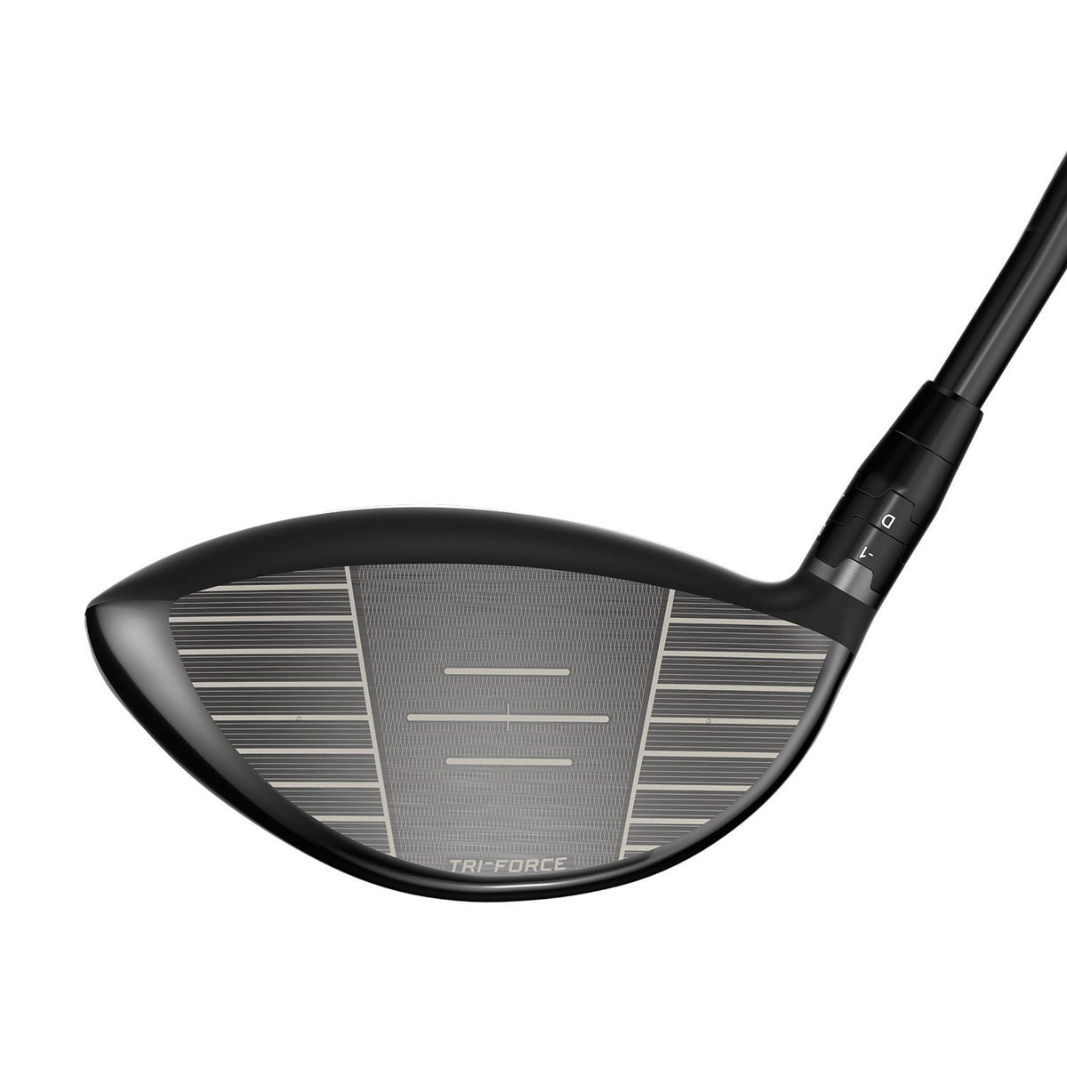 Callaway Quantum Triple Diamond Max driver, vy uppifrån vid adress