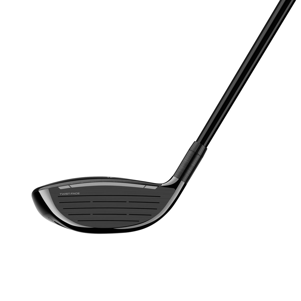 TaylorMade Qi10 fairwaywood, träffytan sedd framifrån