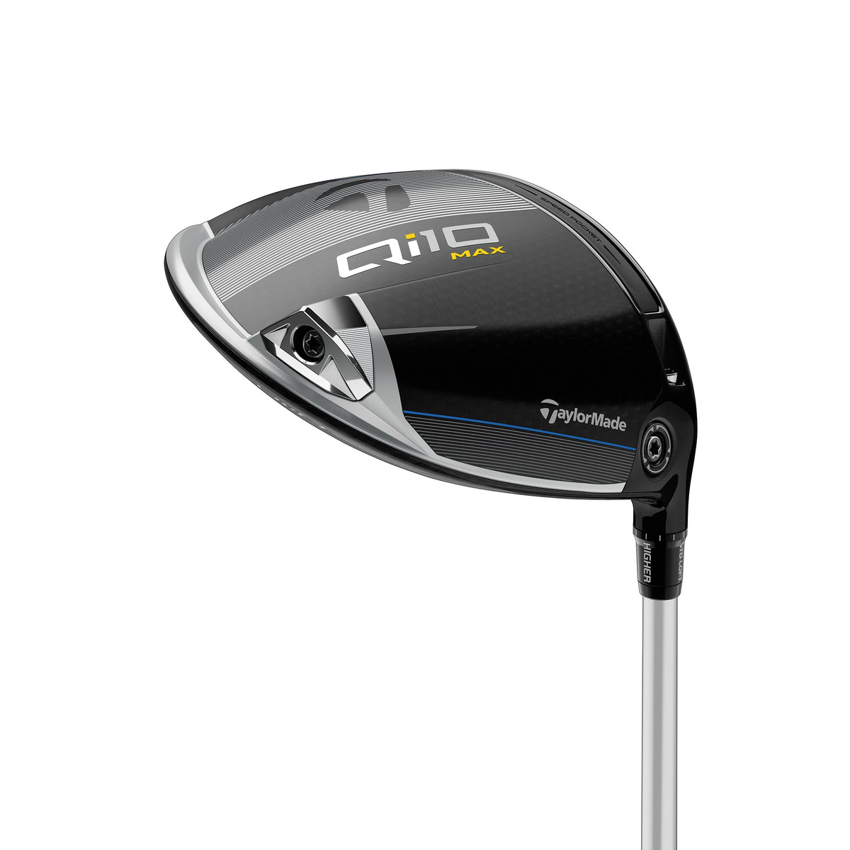 TaylorMade Qi10 Max damdriver sedd från sidan