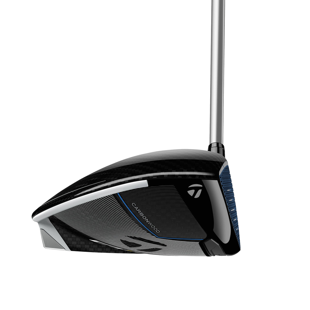 TaylorMade Qi10 Max driver sedd från tåsidan