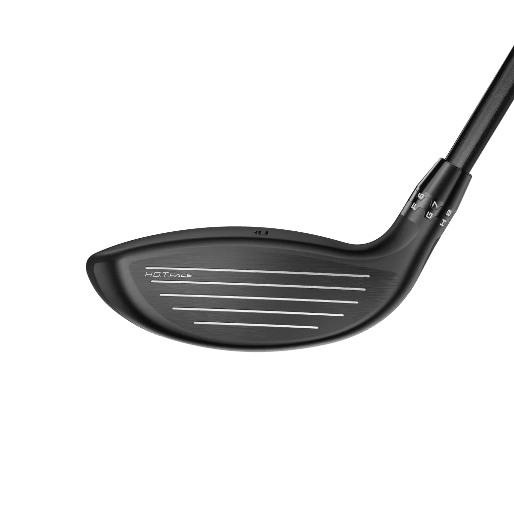 Cobra DS-Adapt MAX Dam fairwaywood, träffytan sedd framifrån