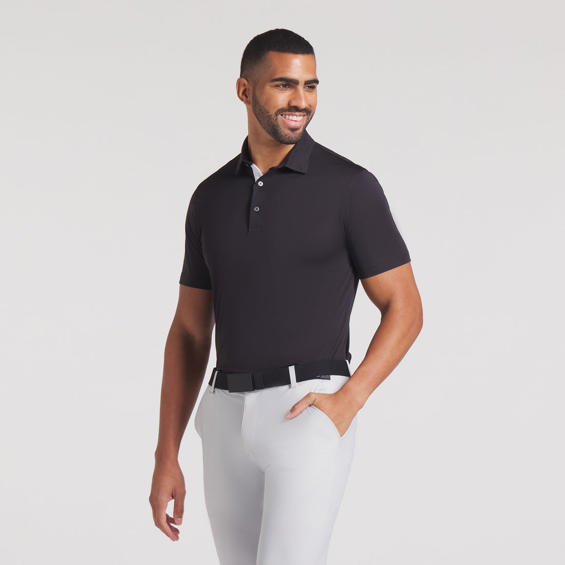 Puma Pure 2.0 Polo Svart – bild 2