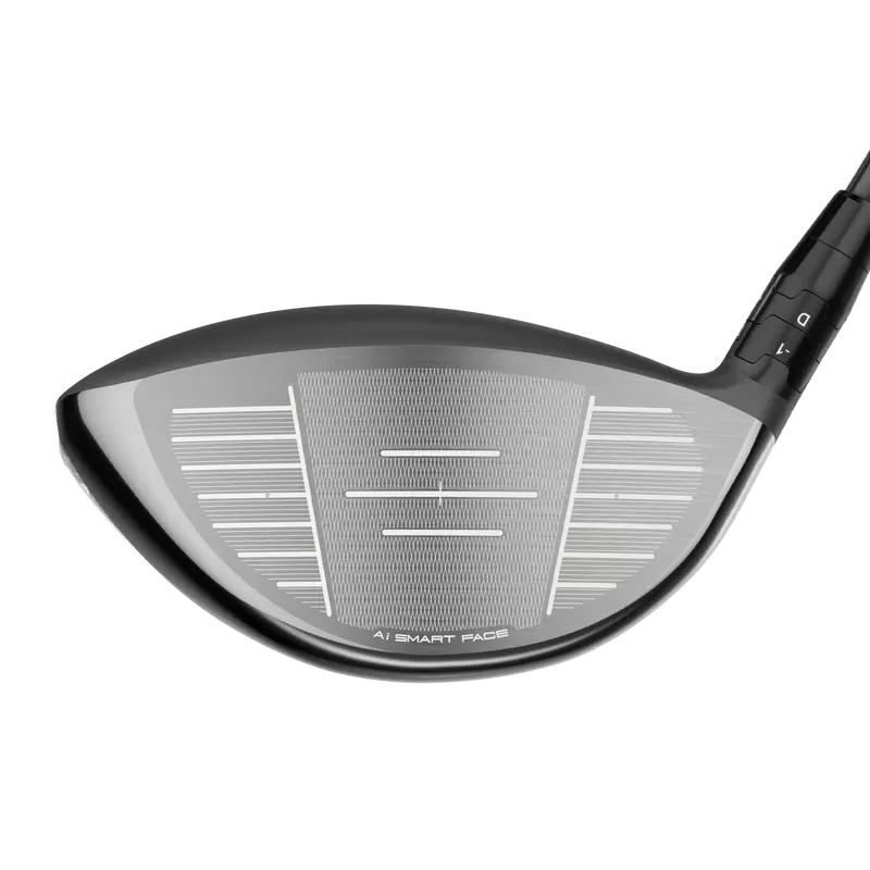 Callaway Paradym AI Smoke Triple Diamond driver sedd bakifrån med flyttbara vikter
