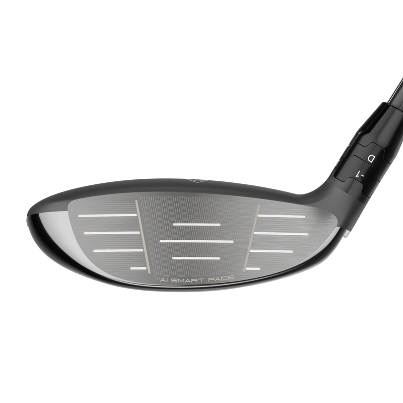 Callaway Paradym AI Smoke MAX Dam fairwaywood, träffytan sedd framifrån