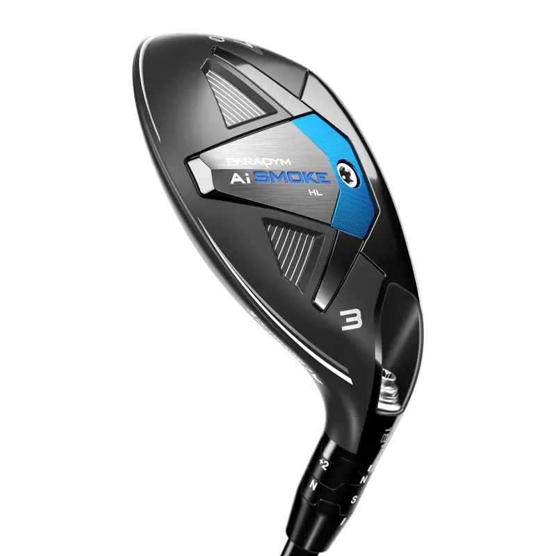 Callaway Paradym AI Smoke HL hybrid, sulan sedd underifrån