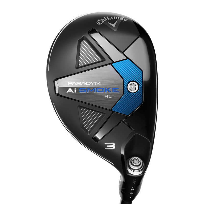 Callaway Paradym AI Smoke HL hybrid, närbild på Ai Smart Face