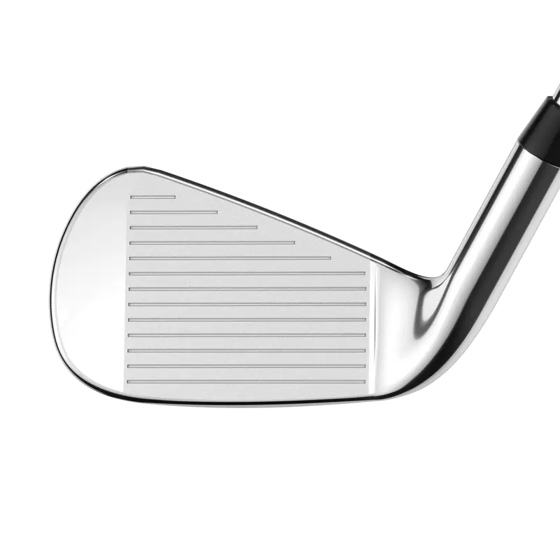 Callaway Paradym Ai Smoke järn i stål, träffytan sedd framifrån