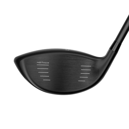 Cobra AIR-X Svart driver, matt krona sedd uppifrån vid adress