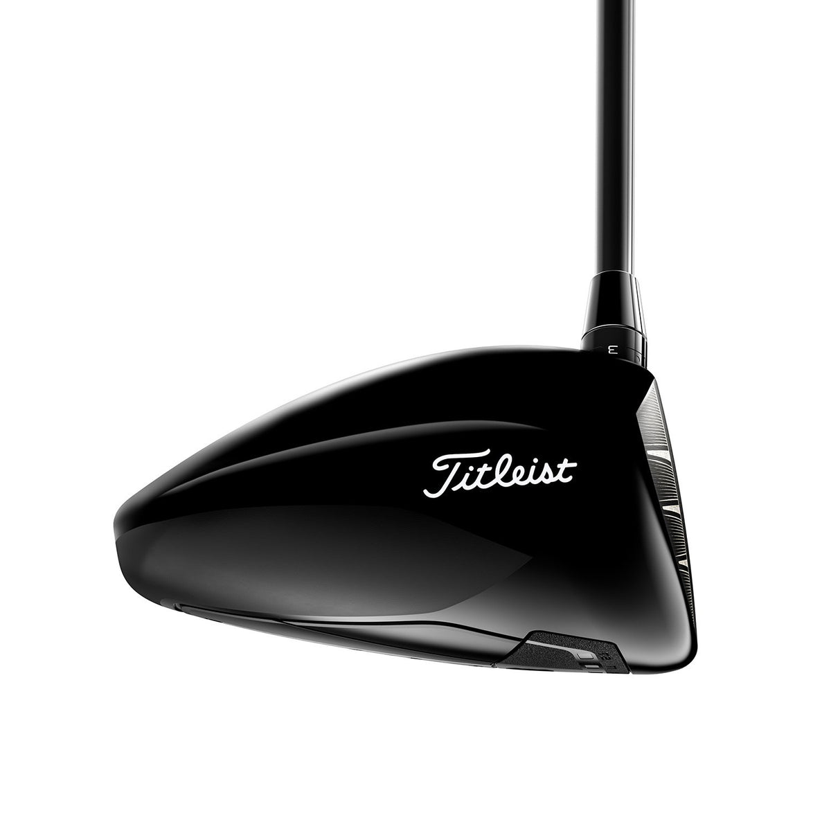 Titleist GT3 driver sedd från tåsidan