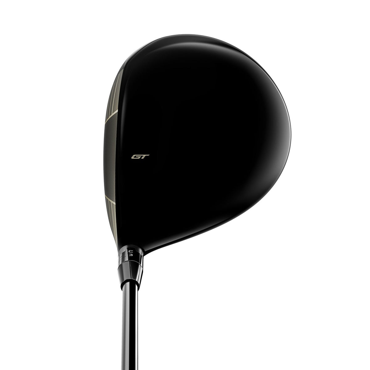 Titleist GT4 driver, vy uppifrån vid adress