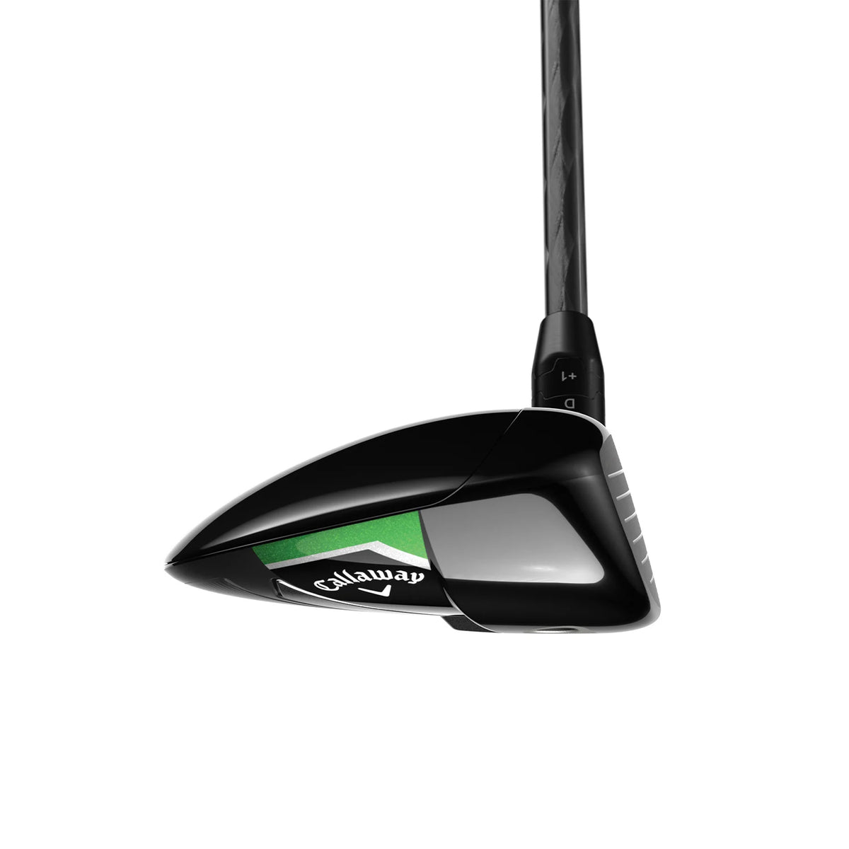 Callaway Elyte Triple Diamond fairwaywood, sulan med viktskruv sedd underifrån
