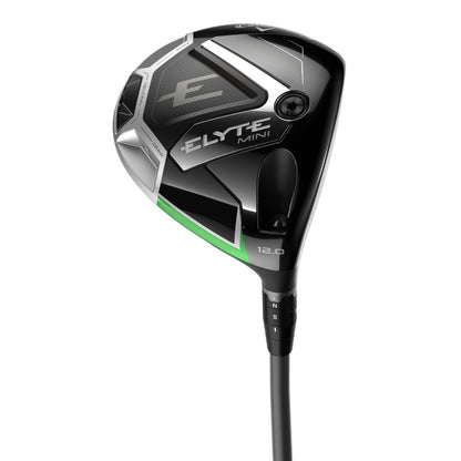 Callaway ELYTE Mini driver, klubbhuvudet sett snett framifrån