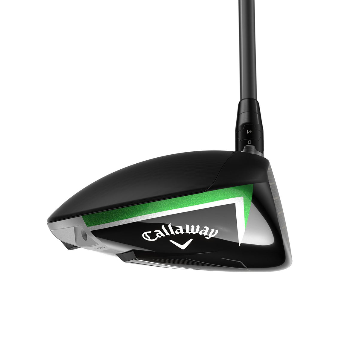 Callaway ELYTE Mini driver, vy uppifrån vid adress