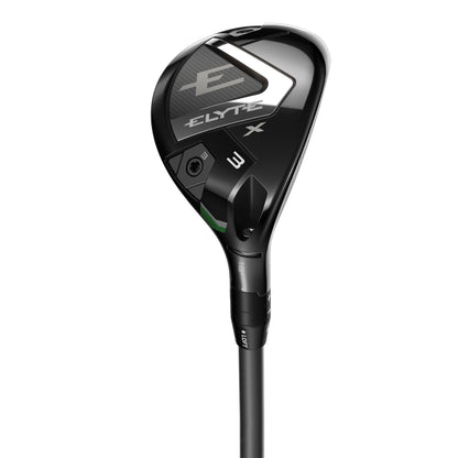 Callaway Elyte X hybrid, klubbhuvudet sett snett framifrån