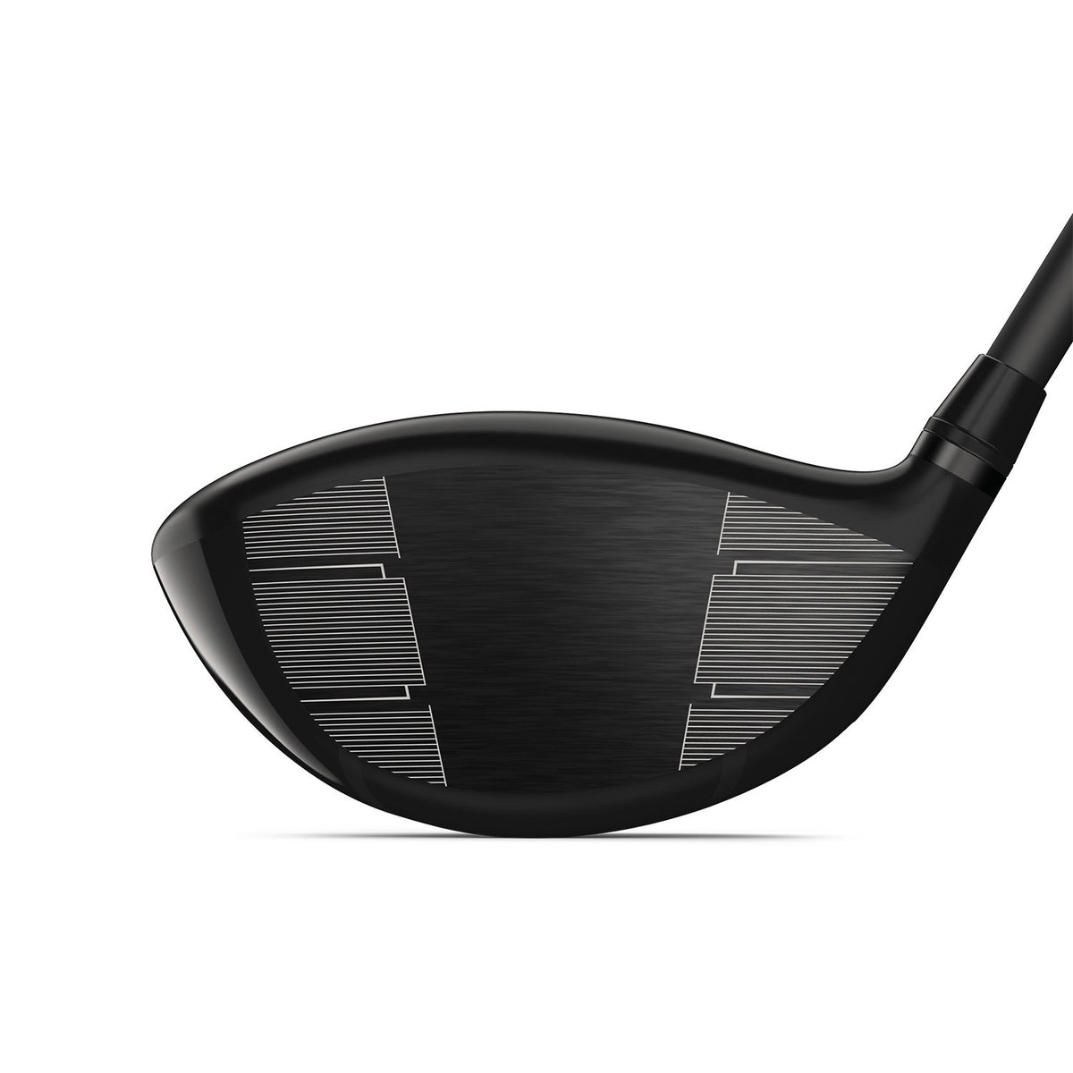 Wilson Dynapower LS driver, kompakt krona sedd uppifrån vid adress
