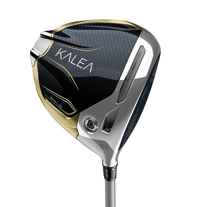 TaylorMade Kalea Gold damdriver, klubbhuvudet sett snett framifrån