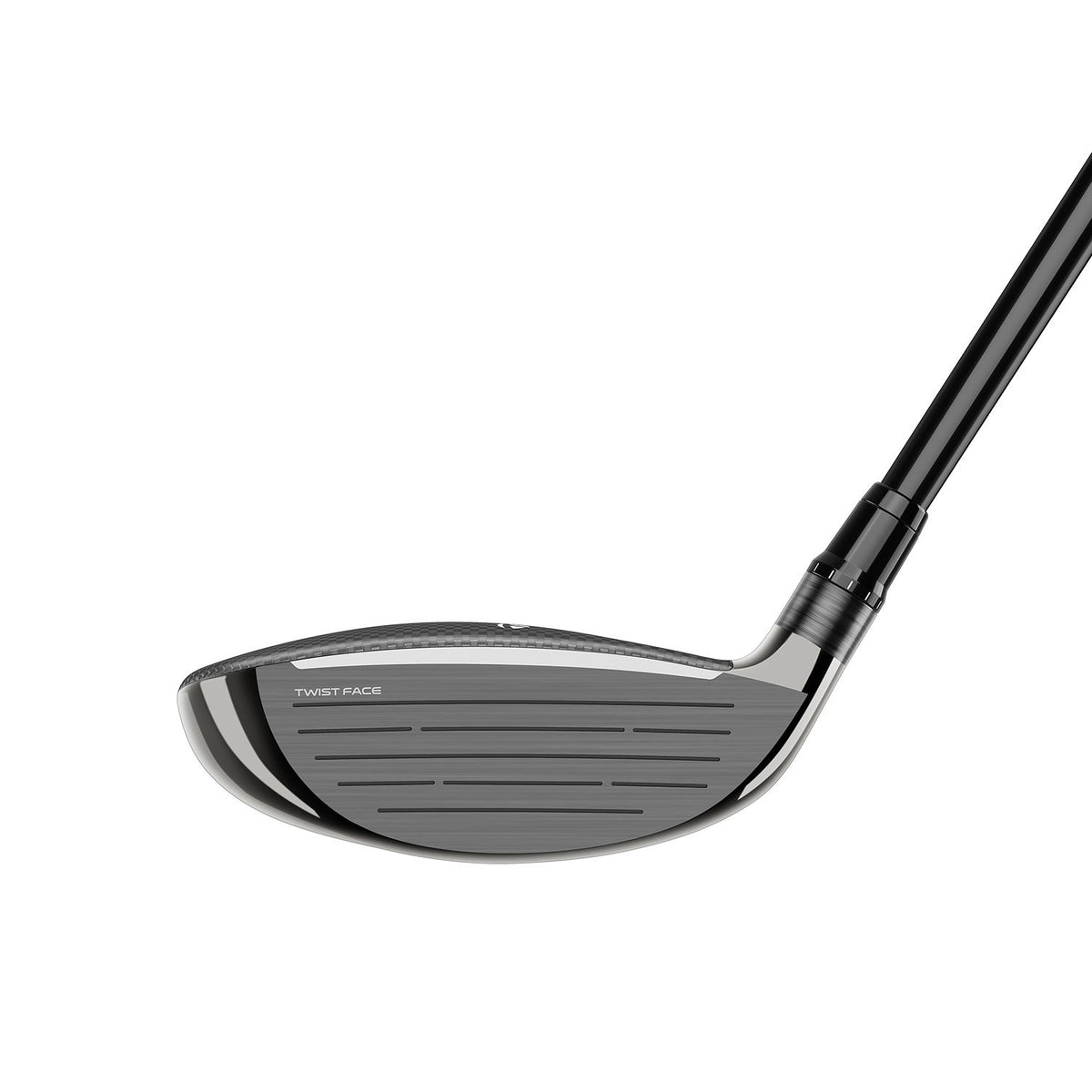 TaylorMade Qi35 fairwaywood sedd uppifrån vid adress