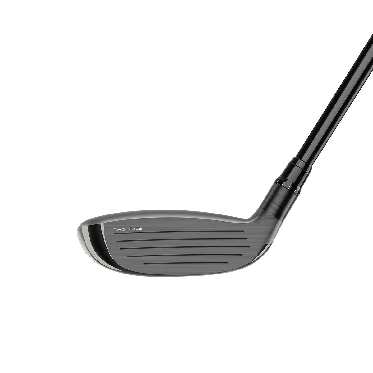 TaylorMade Qi35 hybrid sedd uppifrån vid adress