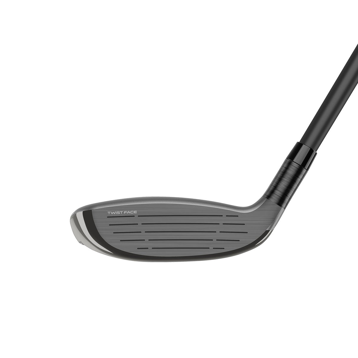 TaylorMade Qi35 Max Lite hybrid sedd uppifrån vid adress