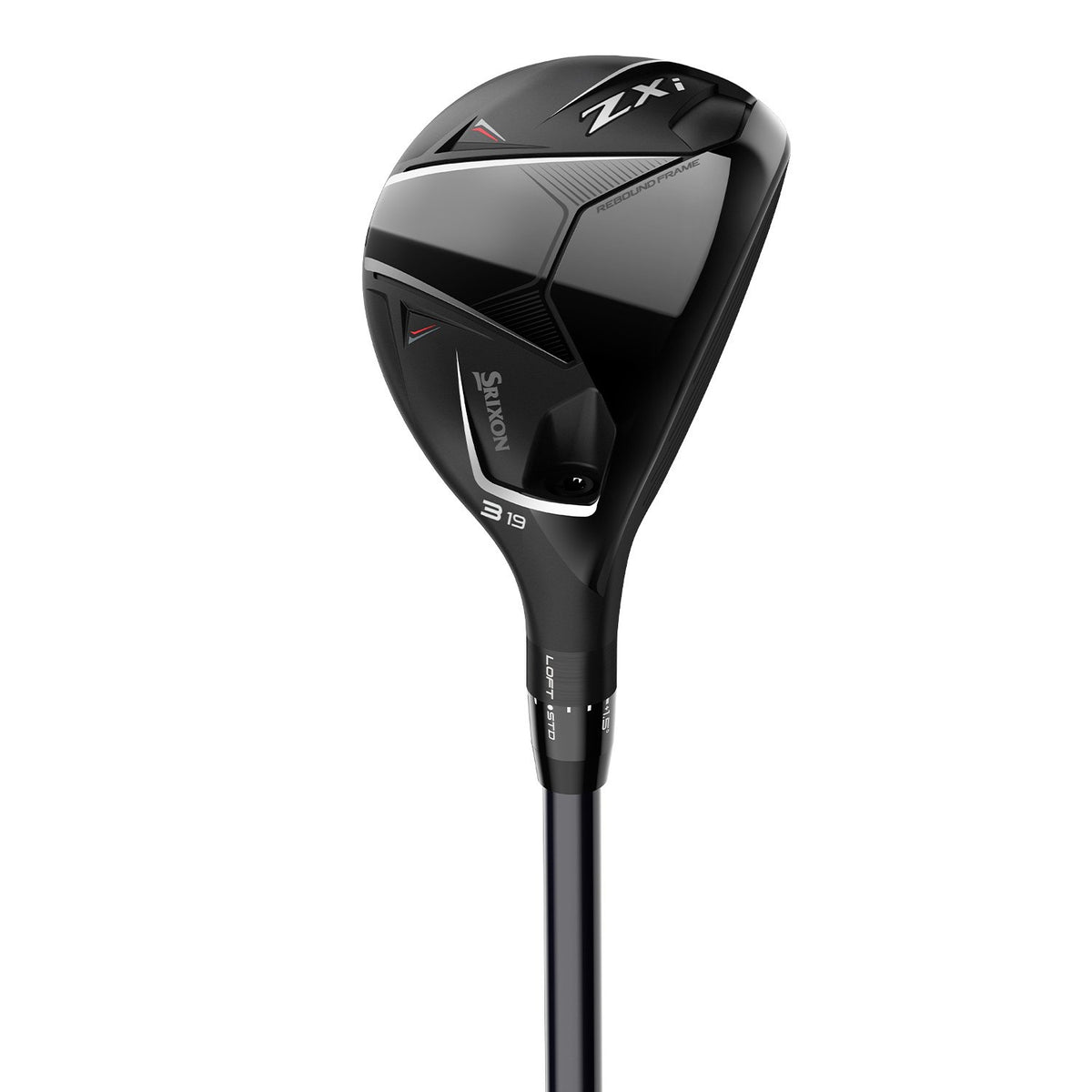 Srixon ZXI 25 hybrid, klubbhuvudet sett snett framifrån