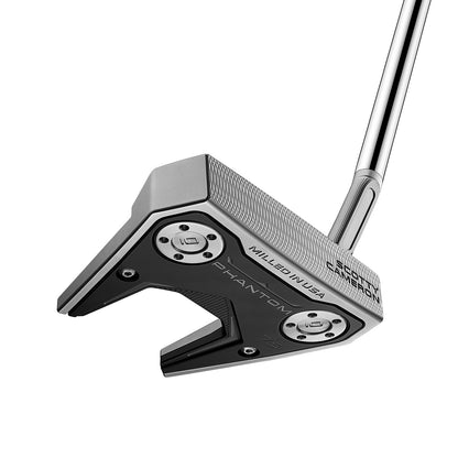 Scotty Cameron Phantom 7.5 mallet-putter ovanifrån med siktlinjer i flänsen